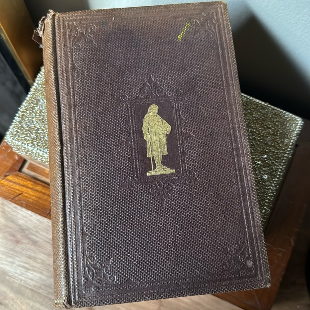 Vintage 1865 “Life and times of Benjamin Franklin” by James Parton Volume 1 - Picture 2 of 6